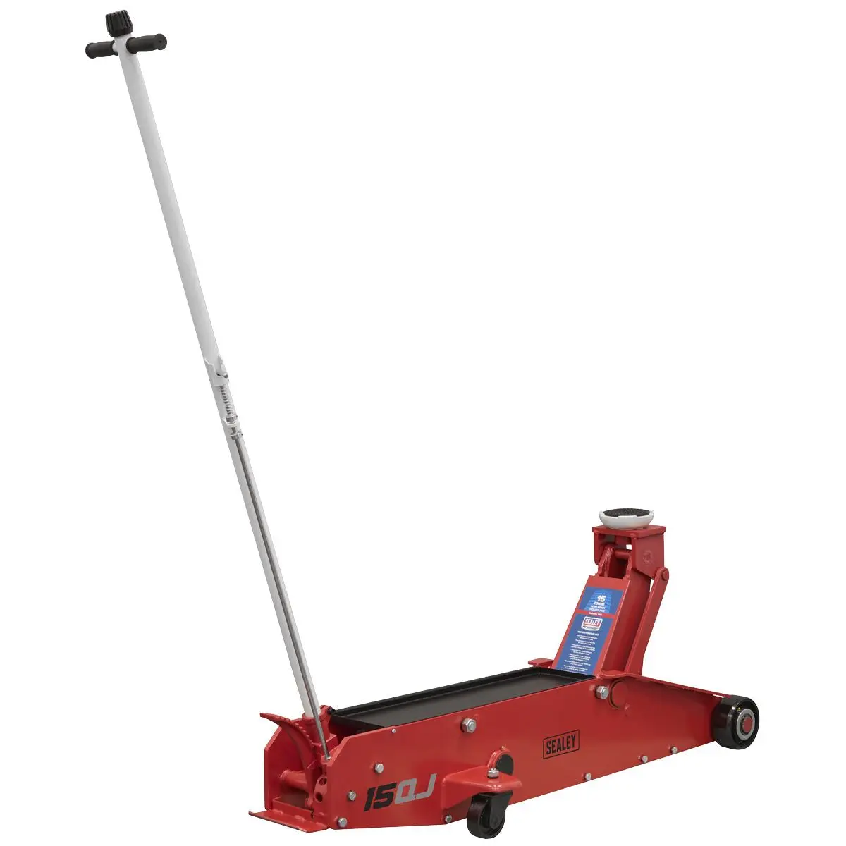 Sealey Premier Long Reach Trolley Jack 15 Tonne - Image 2