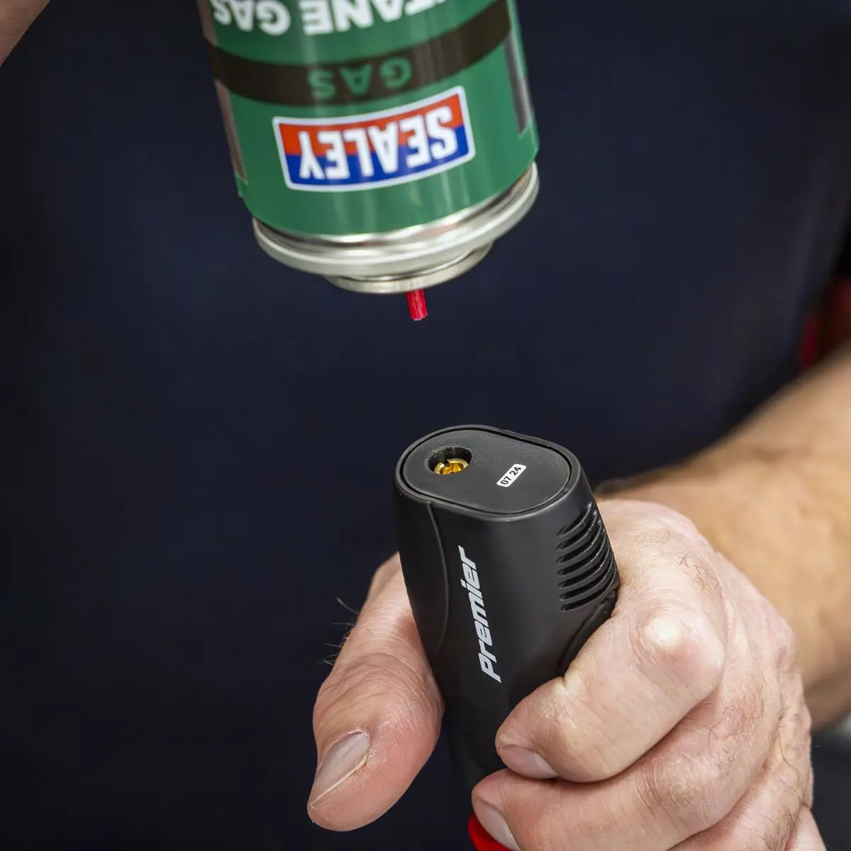 Sealey Premier Micro Butane Hot Air Blower/Heating Torch, Heat Shrink Tube - Image 5