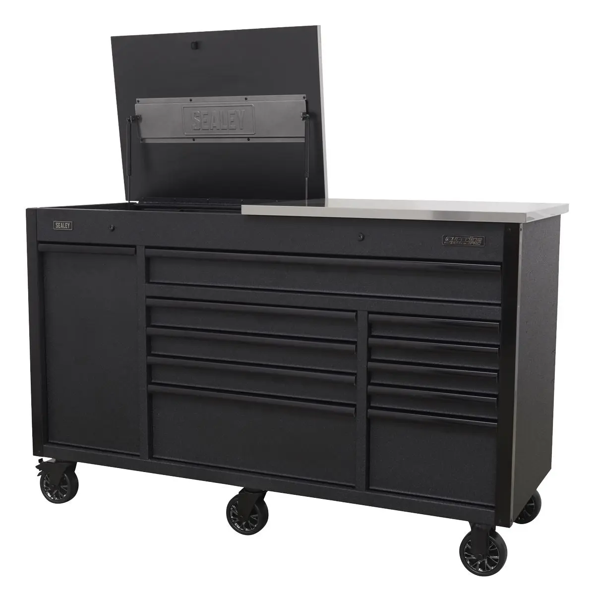 Sealey Superline Pro Mobile Tool Cabinet 1600mm with Power Tool Charging Drawer - Image 22