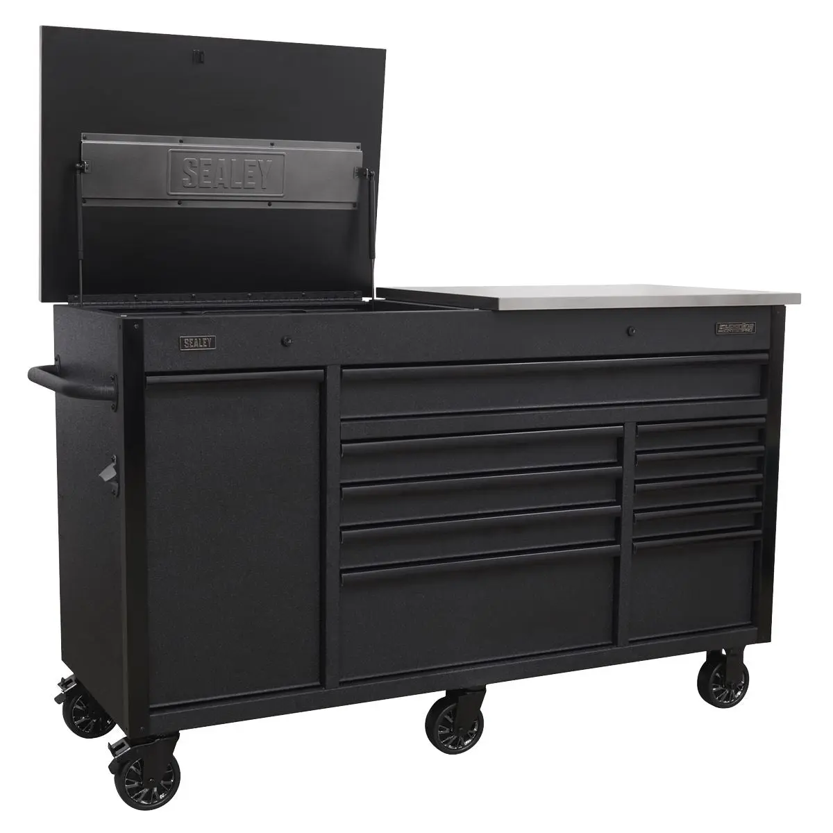 Sealey Superline Pro Mobile Tool Cabinet 1600mm with Power Tool Charging Drawer - Image 5