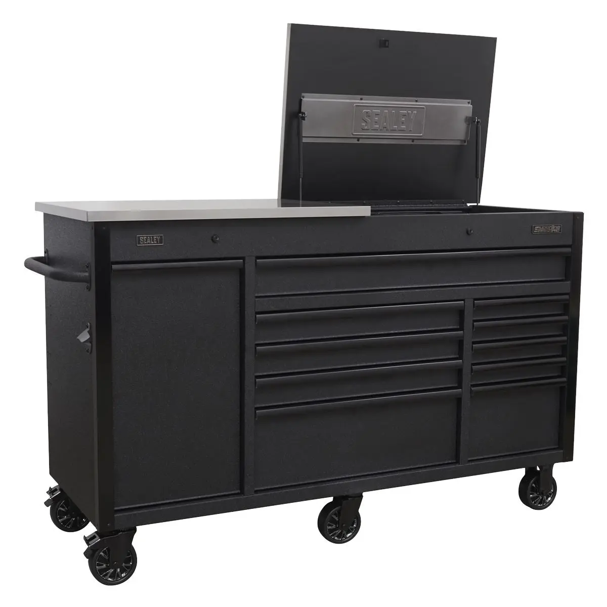 Sealey Superline Pro Mobile Tool Cabinet 1600mm with Power Tool Charging Drawer - Image 6