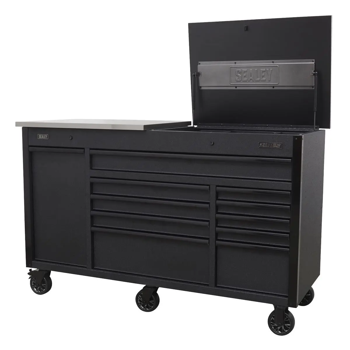 Sealey Superline Pro Mobile Tool Cabinet 1600mm with Power Tool Charging Drawer - Image 8