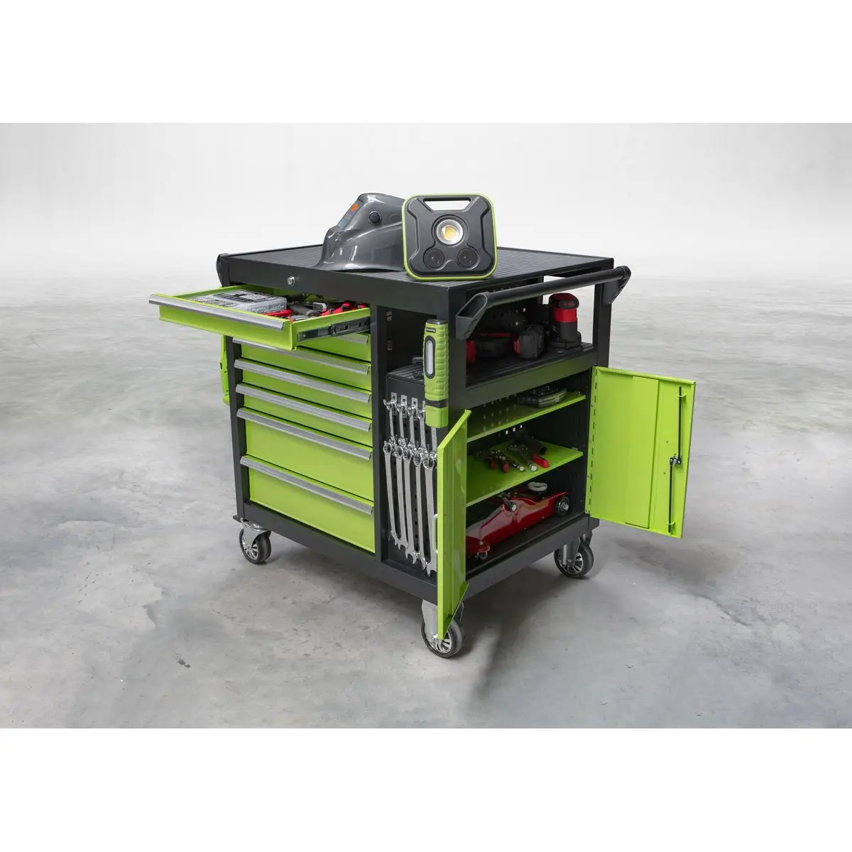 Sealey Premier Mobile Workstation 7 Drawer & Cupboard 920mm - Image 12