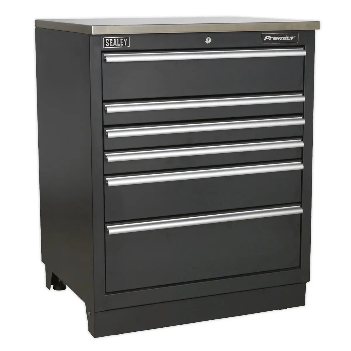 Sealey Premier Premier 2.5m Storage System - Oak Worktop - Image 15