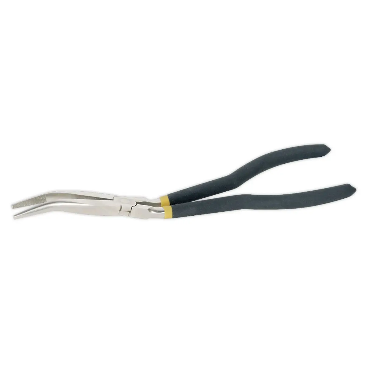 Sealey Premier Needle Nose Pliers 280mm Offset Ni-Fe Finish - Image 3