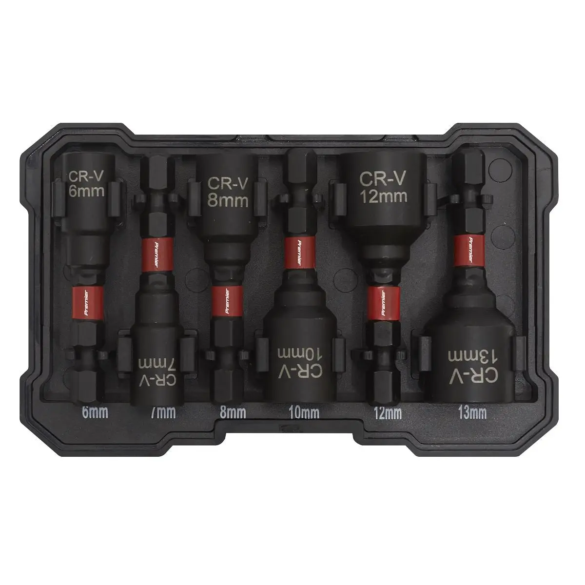 Sealey Premier Nut Driver Set 6pc Impact Grade - Image 5