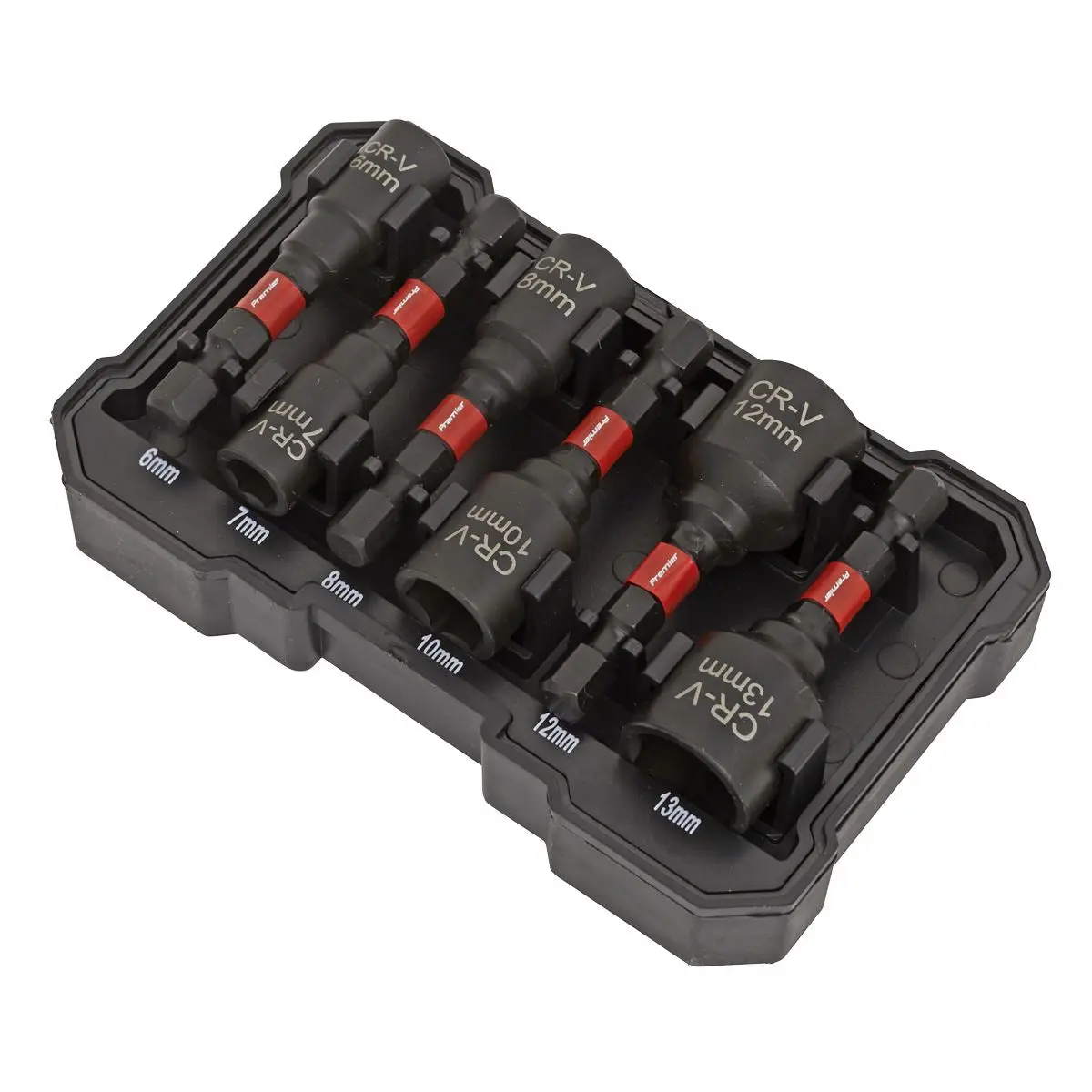 Sealey Premier Nut Driver Set 6pc Impact Grade - Image 7