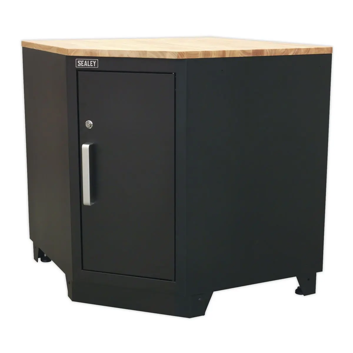 Sealey Premier Hardwood Corner Worktop 930mm - Image 4