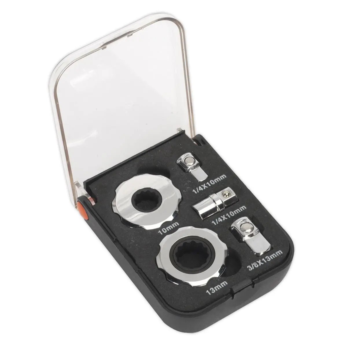 Sealey Premier Palm Ratchet Set 5pc 1/4" & 3/8"Sq Drive