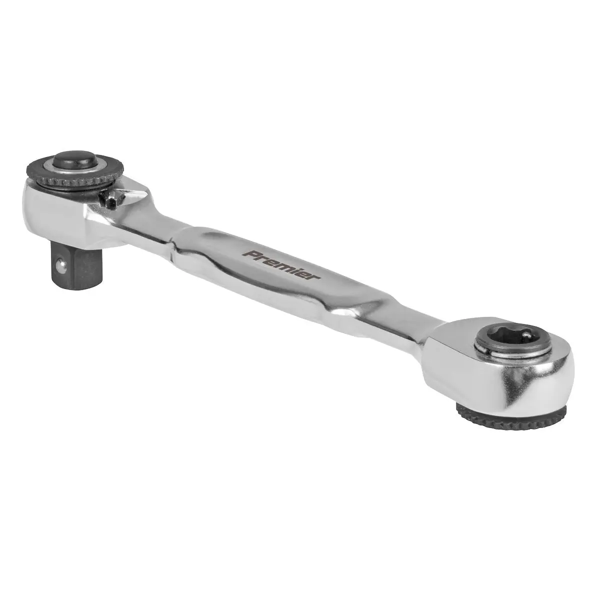 Sealey Premier Platinum Micro Ratchet Bit Driver & Wrench 1/4"Sq & 1/4"Hex Drive