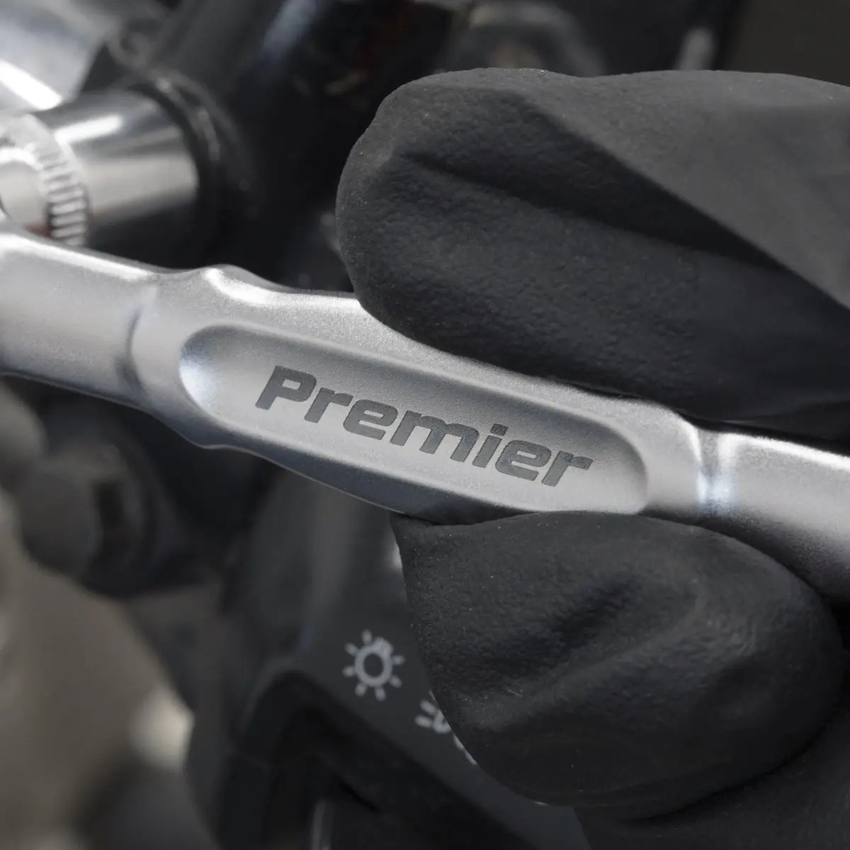 Sealey Premier Platinum Micro Ratchet Bit Driver & Wrench 1/4"Sq & 1/4"Hex Drive - Image 2