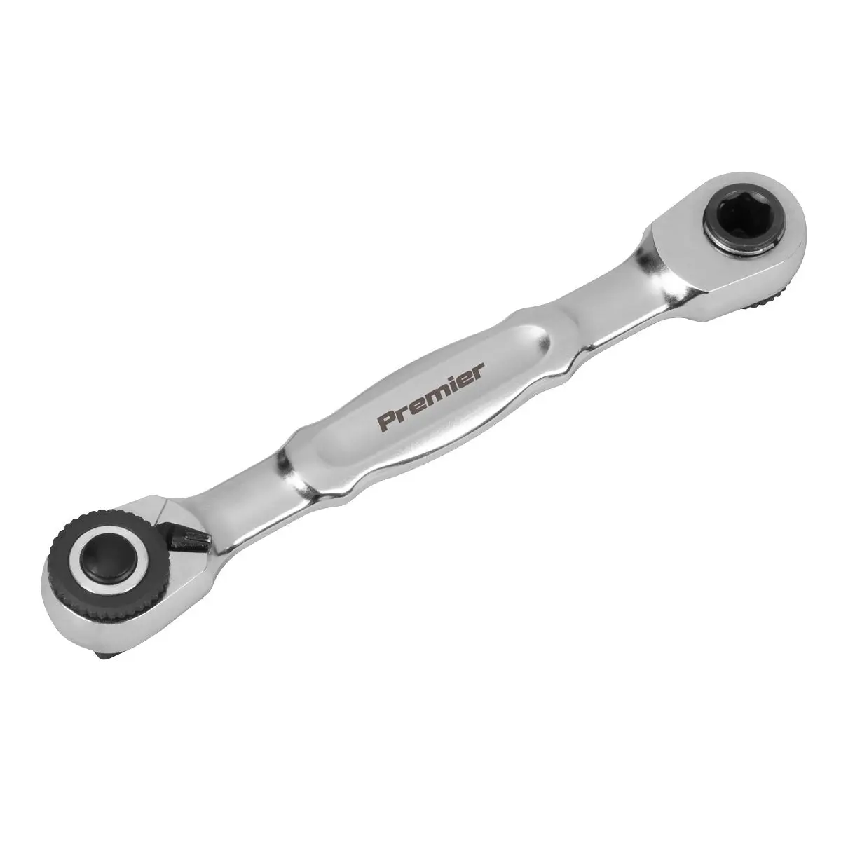 Sealey Premier Platinum Micro Ratchet Bit Driver & Wrench 1/4"Sq & 1/4"Hex Drive - Image 3