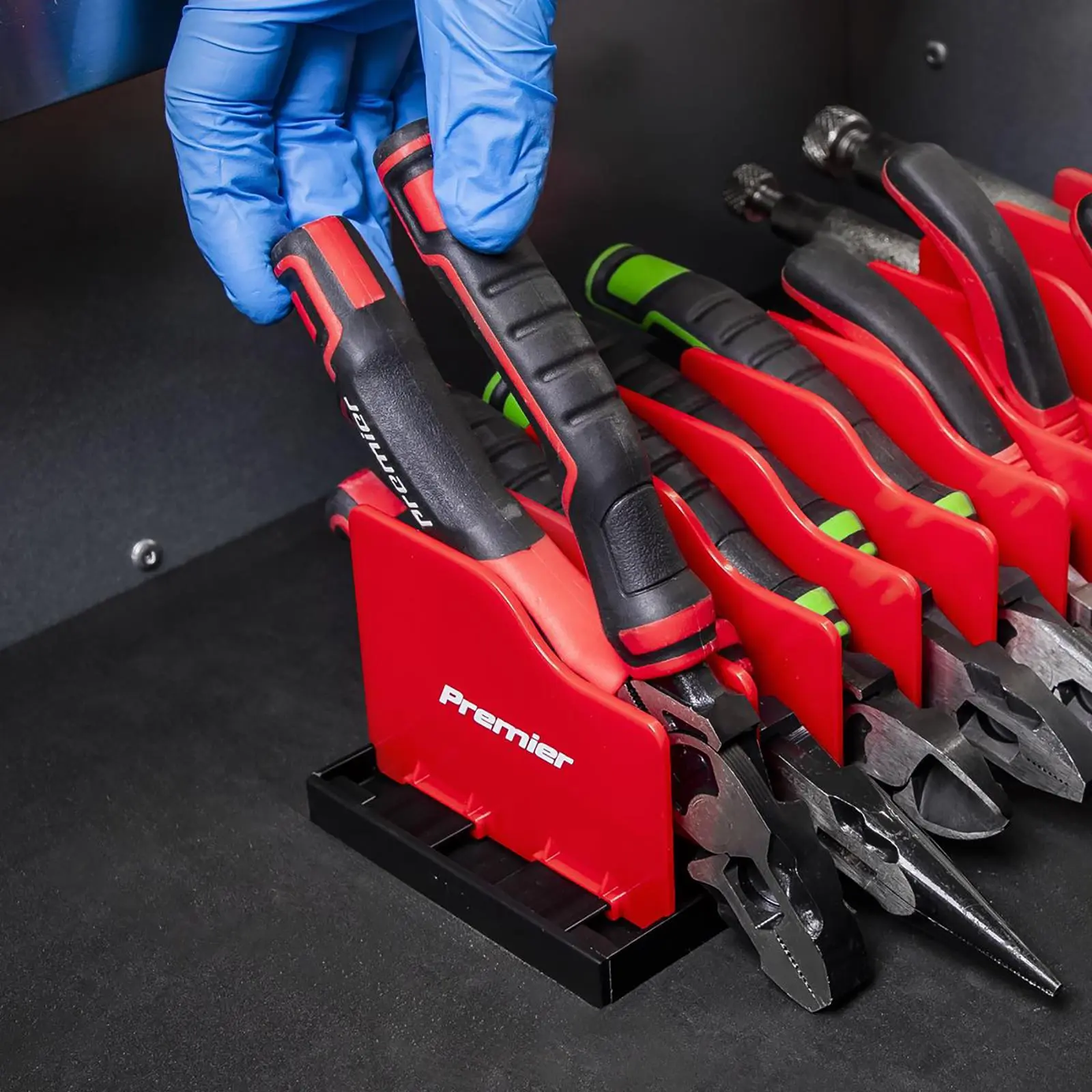 Sealey Premier Pliers Storage Racks with Adjustable Dividers - Image 5