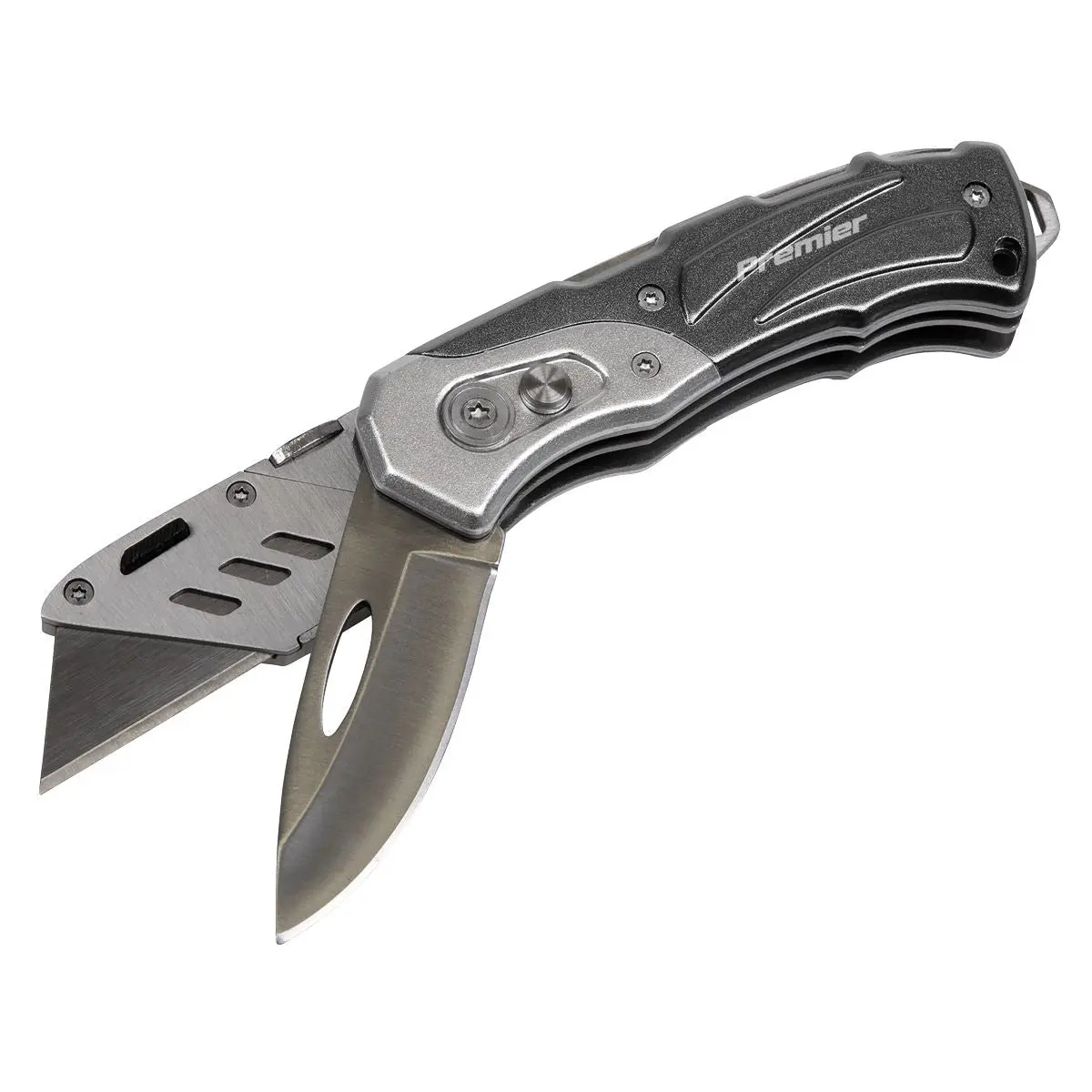 Sealey Premier Pocket Knife Locking Twin-Blade