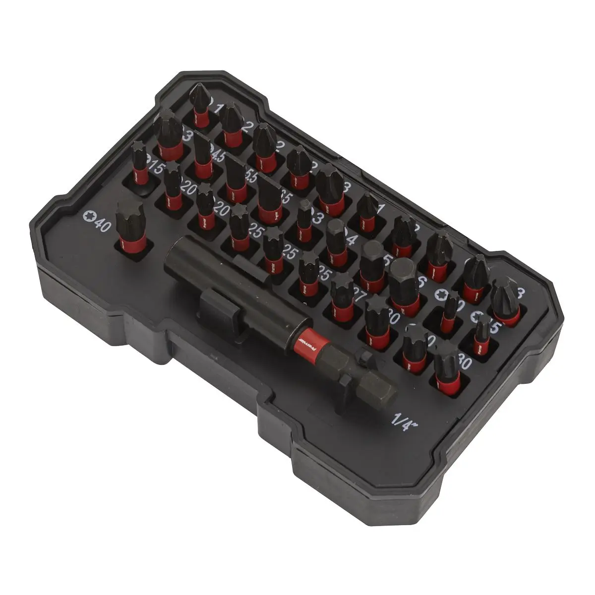 Sealey Premier Power Tool Bit Set 32pc Impact Grade - Image 3