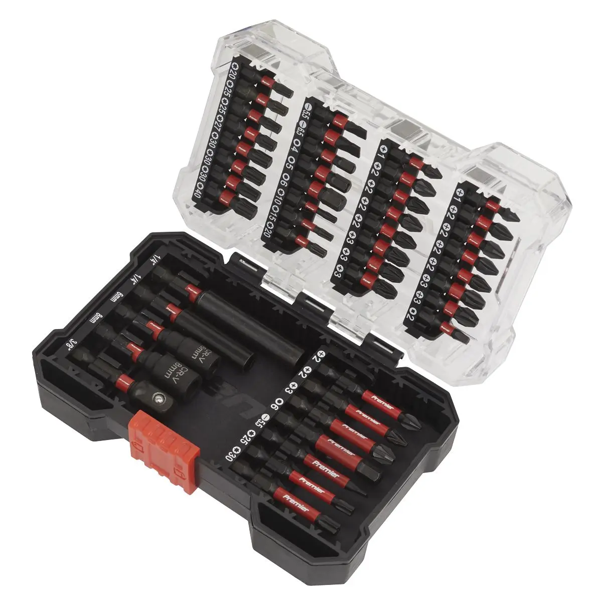 Sealey Premier Power Tool Bit Set 44pc Impact Grade - Image 7