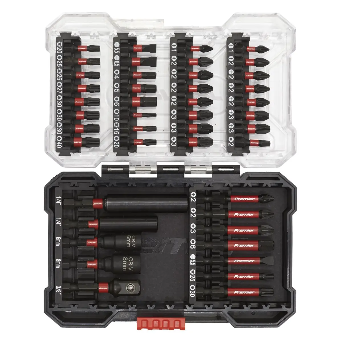 Sealey Premier Power Tool Bit Set 44pc Impact Grade - Image 8