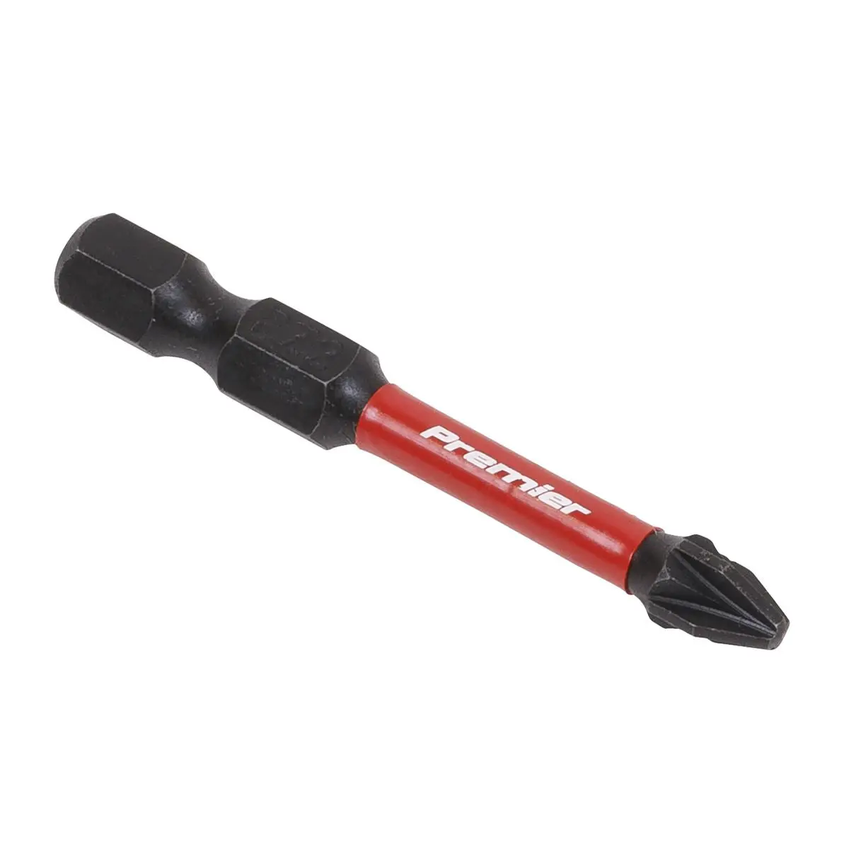 Sealey Premier Pozi #2 Impact Power Tool Bits 50mm - 10pc - Image 2