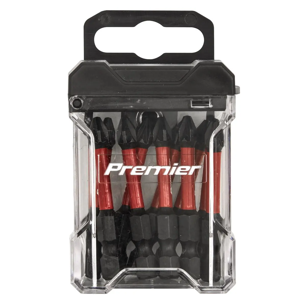 Sealey Premier Pozi #2 Impact Power Tool Bits 50mm - 10pc - Image 6