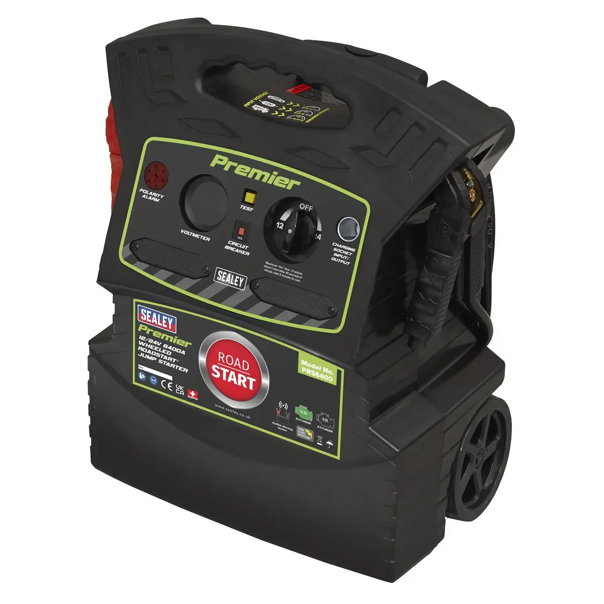Sealey Premier 12/24V Premier RoadStart® Jump Starter 6400A - Image 11