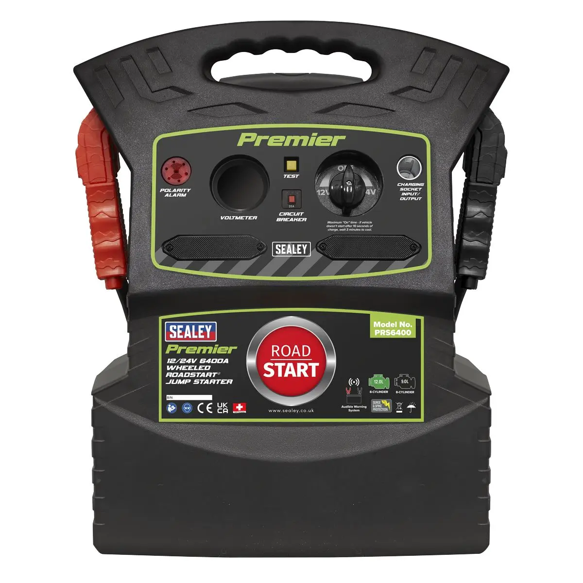 Sealey Premier 12/24V Premier RoadStart® Jump Starter 6400A - Image 12
