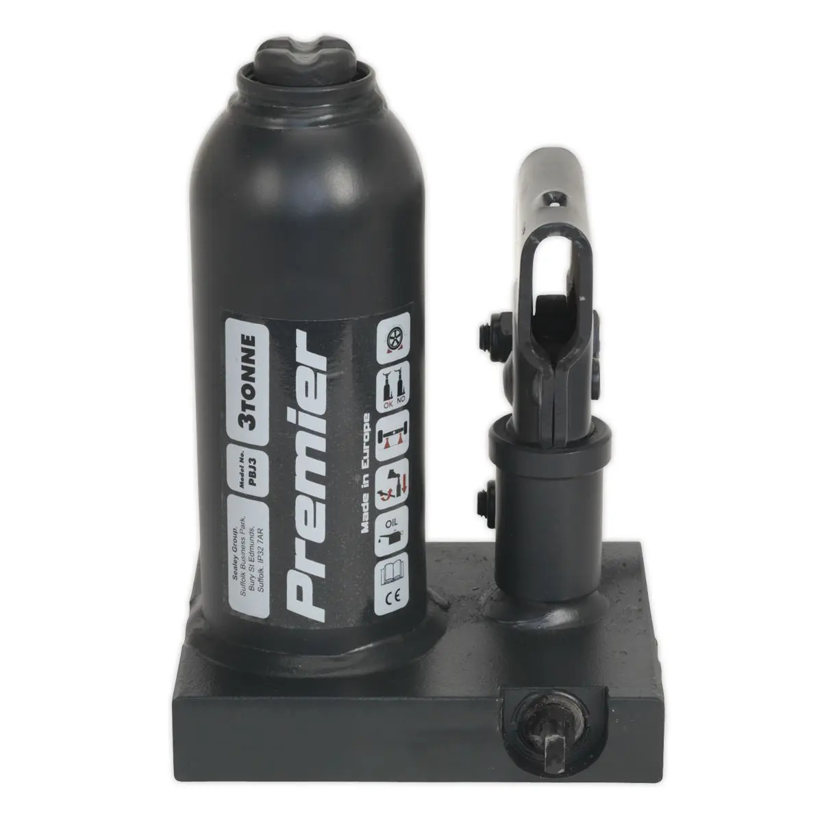 Sealey Premier Premier Bottle Jack 3 Tonne - Image 6