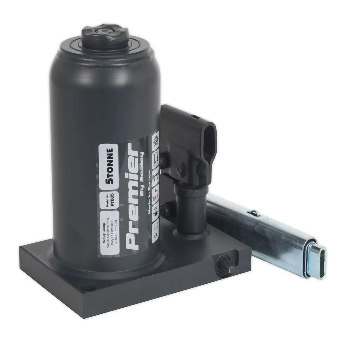 Sealey Premier Premier Telescopic Bottle Jack 5 Tonne - Image 4