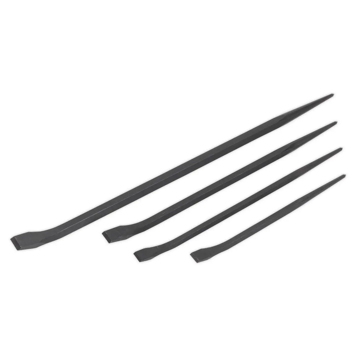 Sealey Premier Pry Bar Set 4pc 300, 400, 450, 600mm