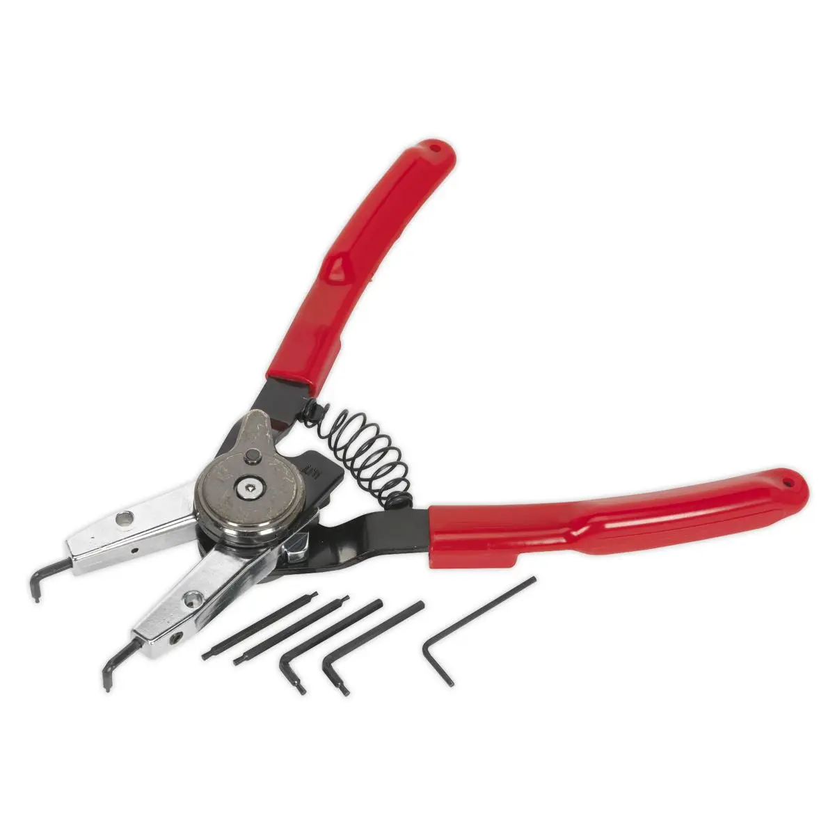 Sealey Premier Quick Change Internal/External Circlip Plier Set - Image 4