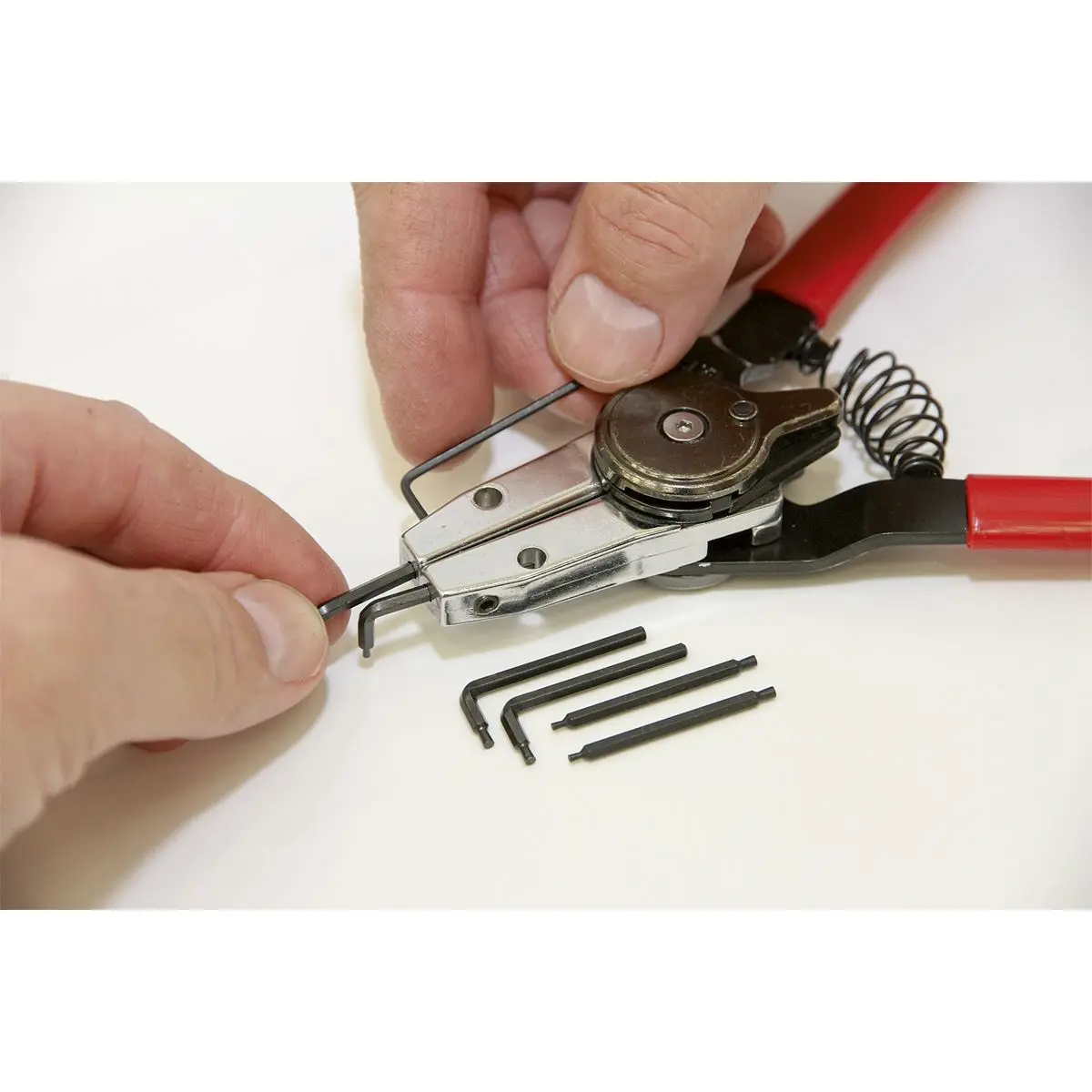 Sealey Premier Quick Change Internal/External Circlip Plier Set - Image 5