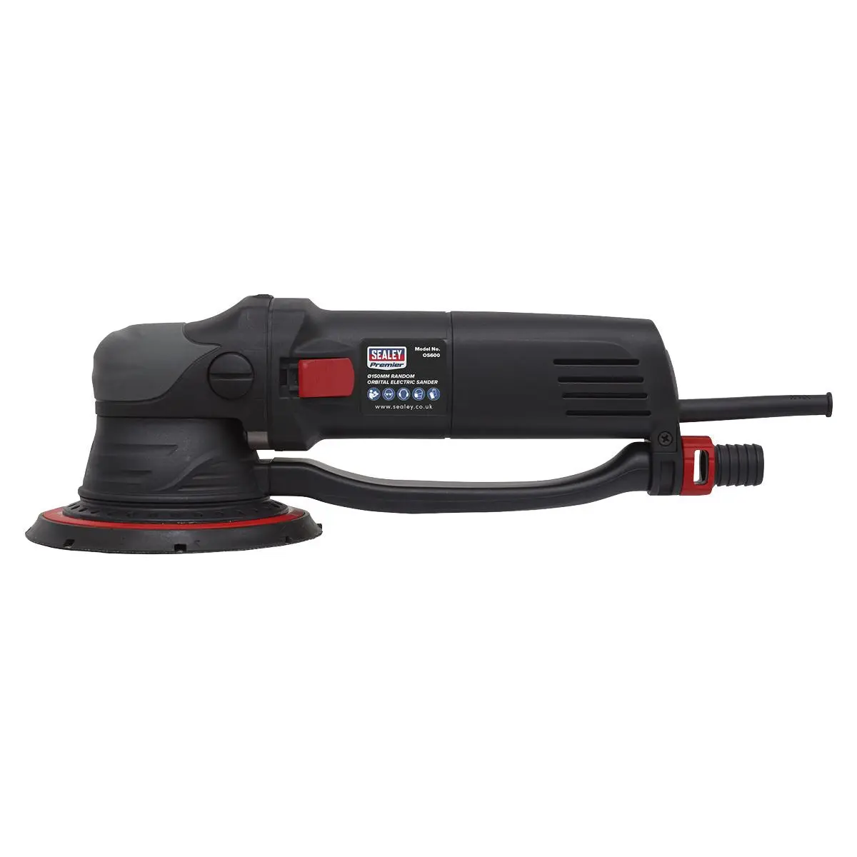 Sealey Premier Random Orbital Electric Sander Ø150mm 600W - Image 3