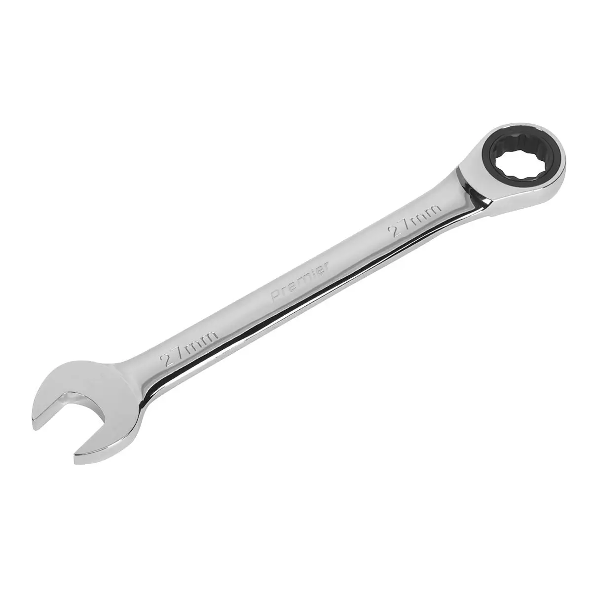 Sealey Premier Ratchet Combination Spanner 27mm - Image 4