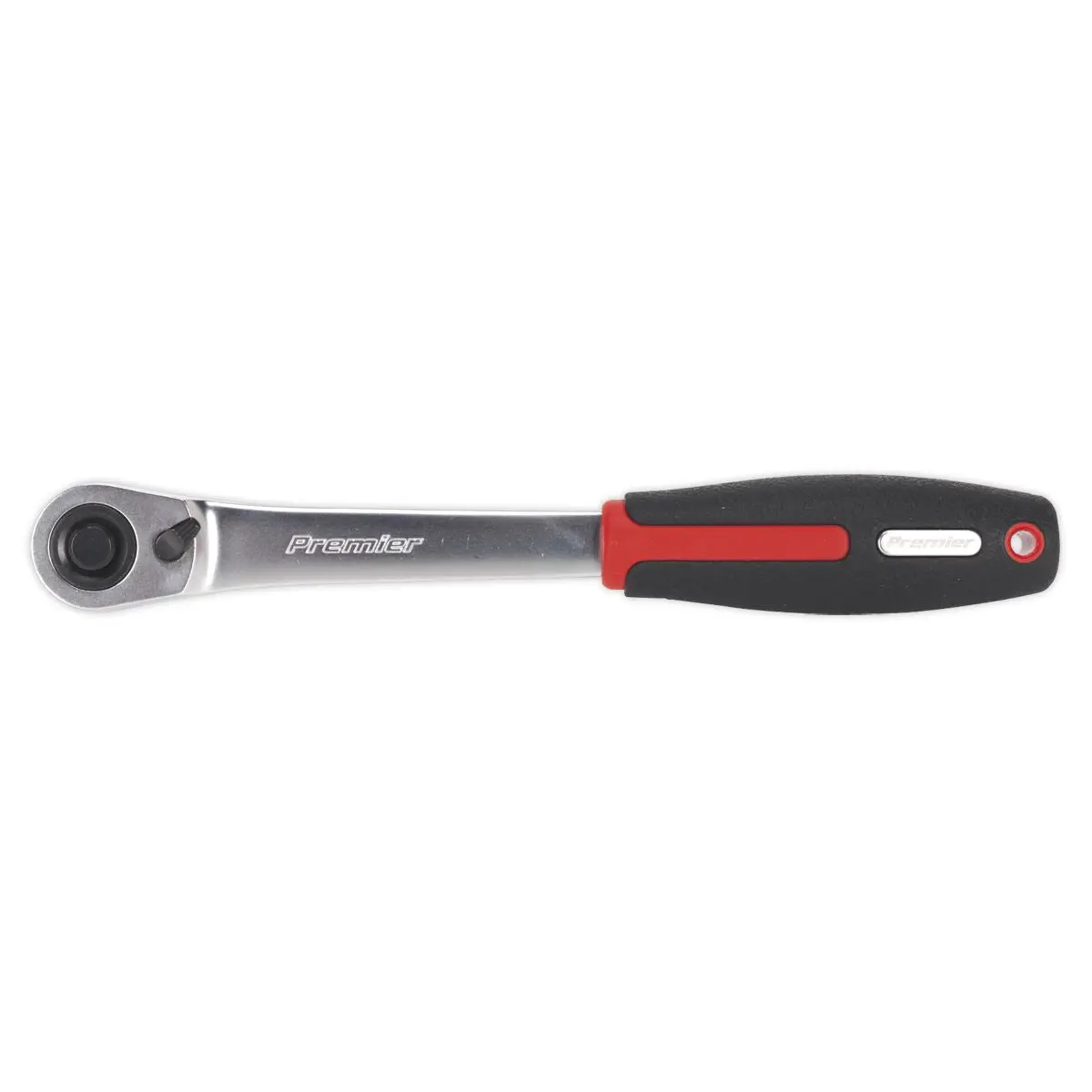 Sealey Premier Platinum Ratchet Wrench 1/2"Sq Drive Compact Head 72-Tooth Flip Reverse Premier Platinum - Image 2