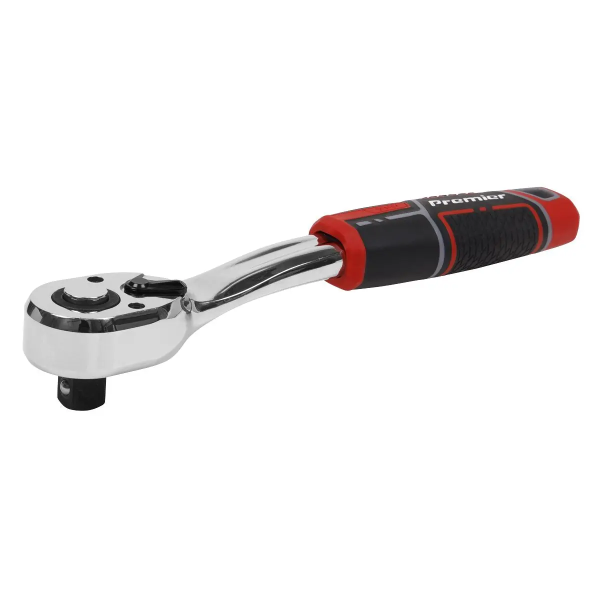 Sealey Premier Ratchet Wrench 1/2"Sq Drive Offset Pear-Head with Flip Reverse - Image 8