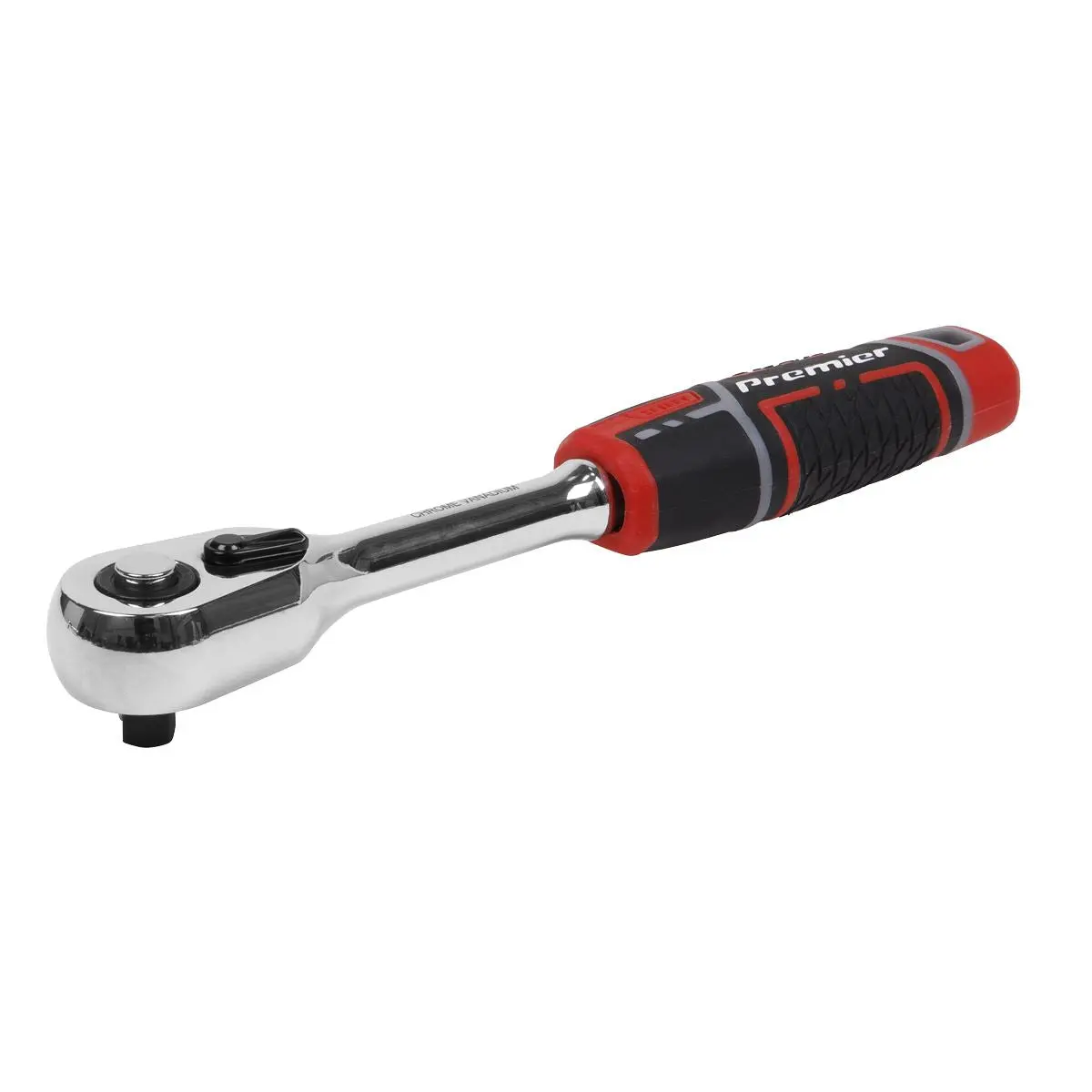 Sealey Premier Ratchet Wrench 1/4"Sq Drive Flip Reverse - Image 2
