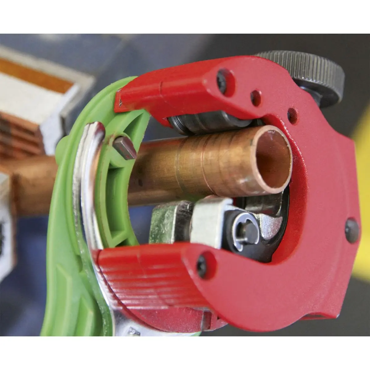 Sealey Premier Ratcheting Pipe Cutter 2-in-1 Ø6-28mm - Image 2