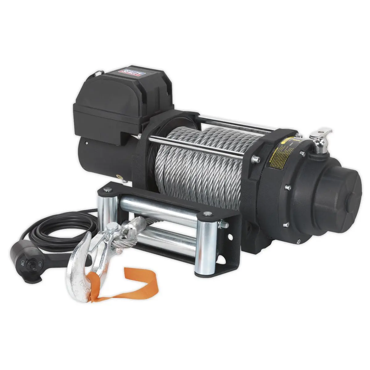 Sealey Premier Recovery Winch 8180kg(18000lb)Line Pull 12V Industrial - Image 8
