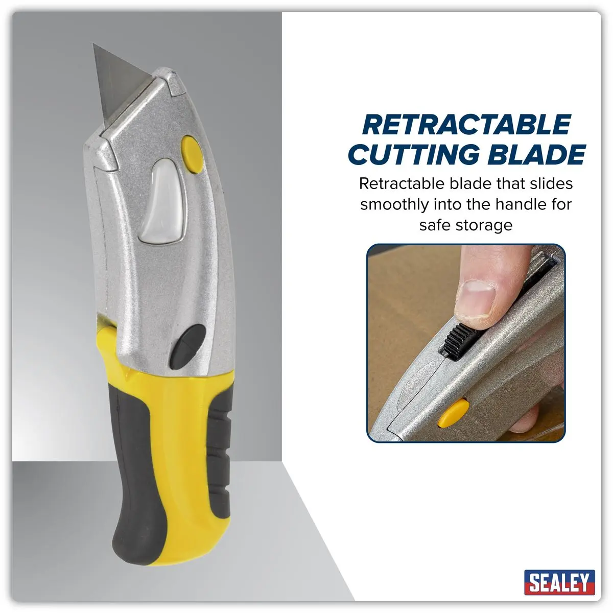 Sealey Premier Retractable Utility Knife - Image 3