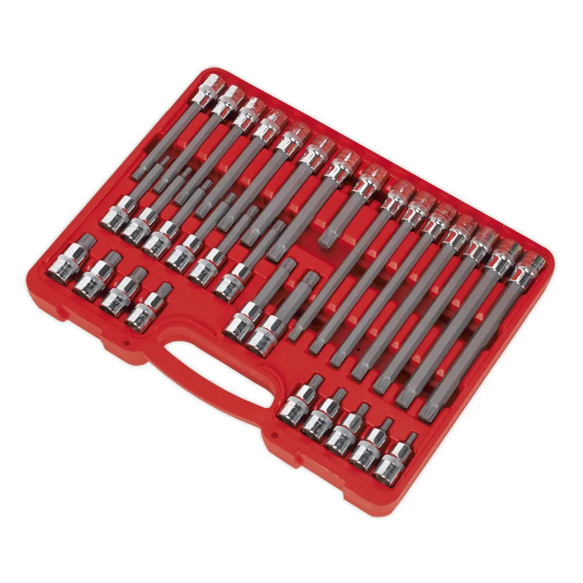 Sealey Premier Ribe Socket Bit Set 32pc 1/2"Sq Drive - Image 6