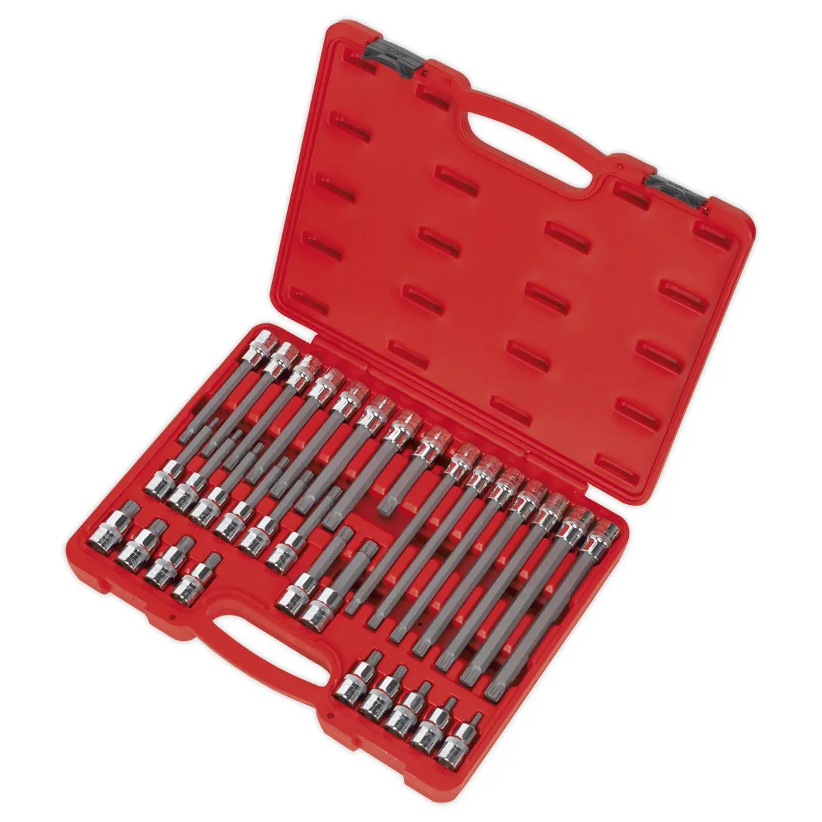 Sealey Premier Ribe Socket Bit Set 32pc 1/2"Sq Drive - Image 7