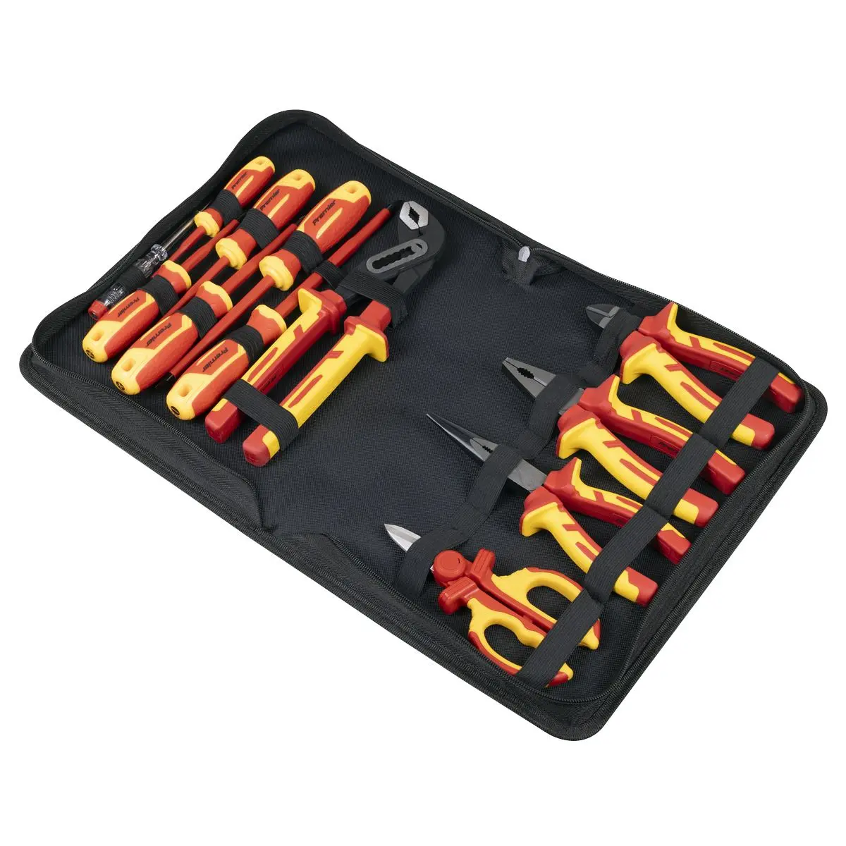 Sealey Premier Screwdriver, Pliers & Scissor Set 12pc - VDE Approved - Image 2