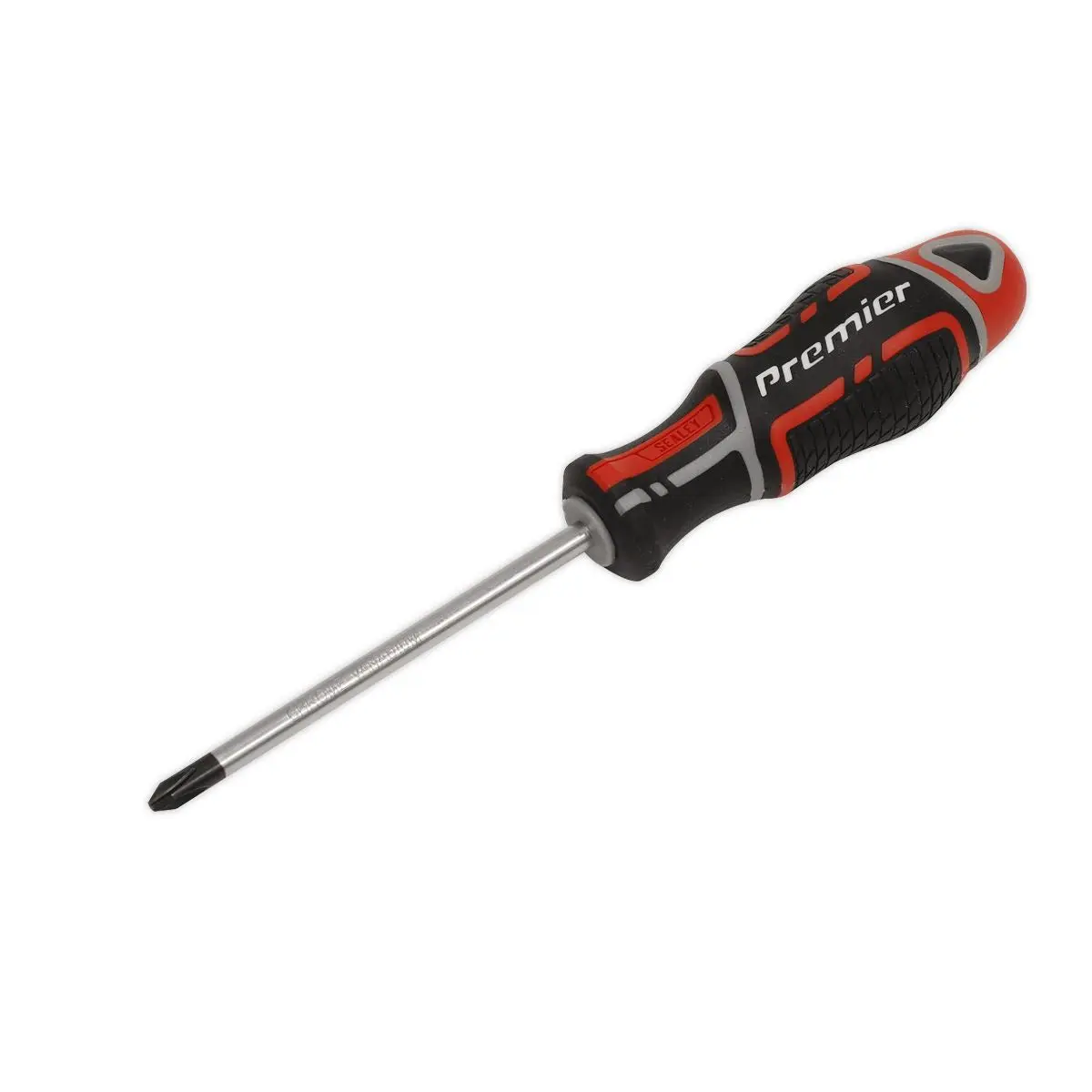 Sealey Premier Screwdriver Pozi #2 x 100mm GripMAX®