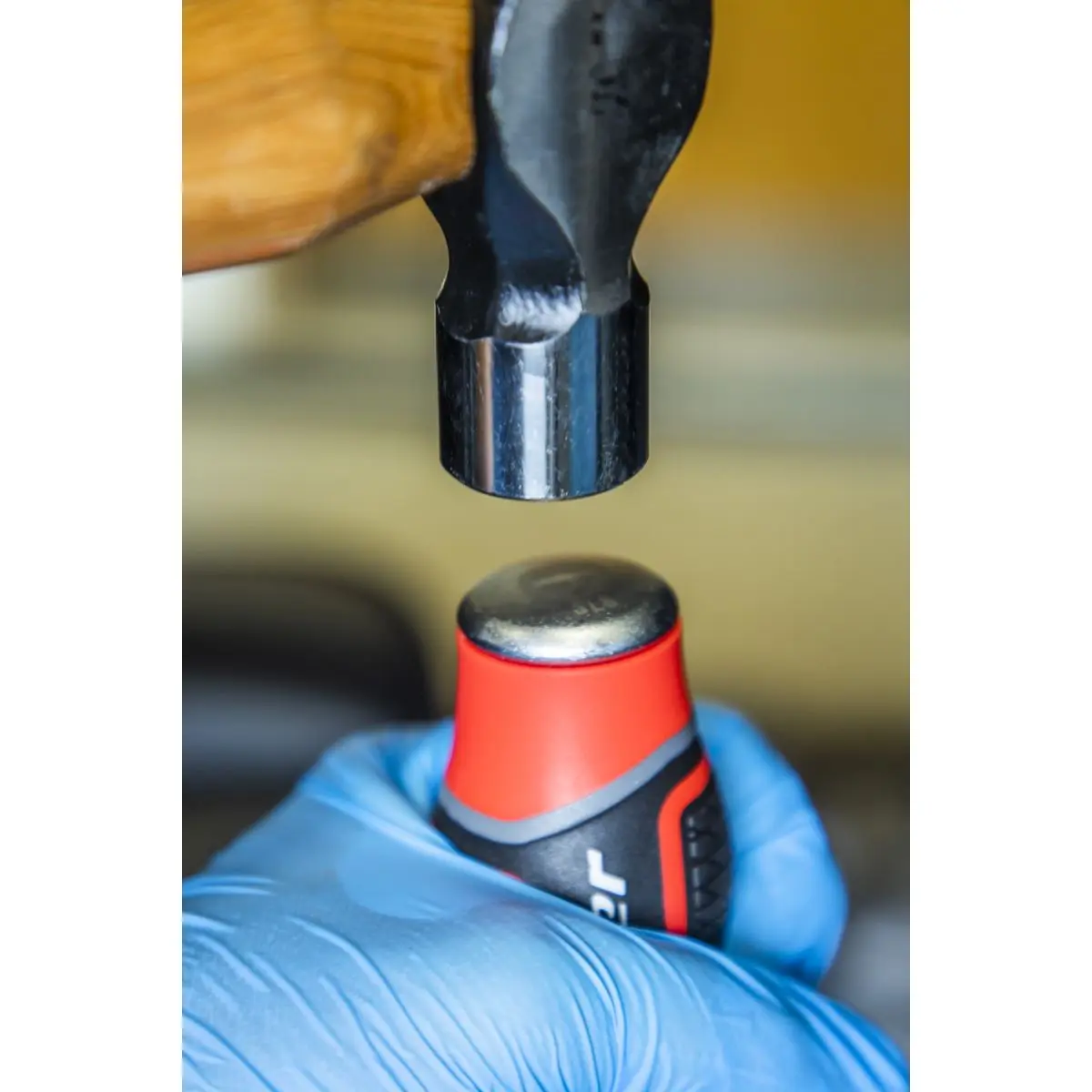 Sealey Premier Screwdriver Set 3pc Hammer-Thru 450mm - Image 8