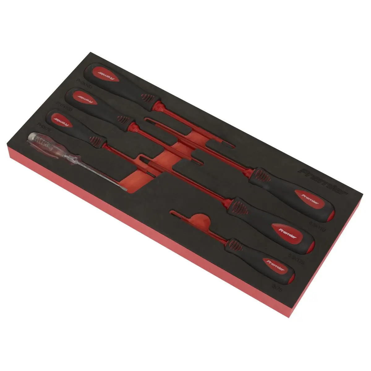 Sealey Premier Screwdriver Set 7pc VDE Approved - Image 3