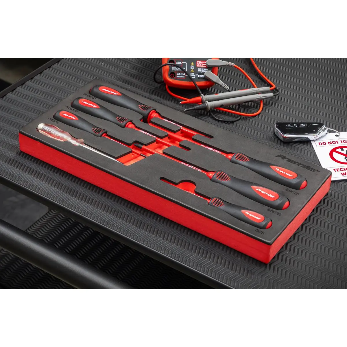 Sealey Premier Screwdriver Set 7pc VDE Approved - Image 5
