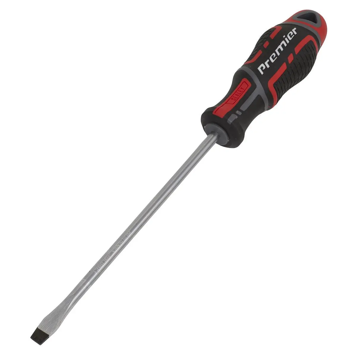 Sealey Premier Screwdriver Slotted 6 x 150mm GripMAX®