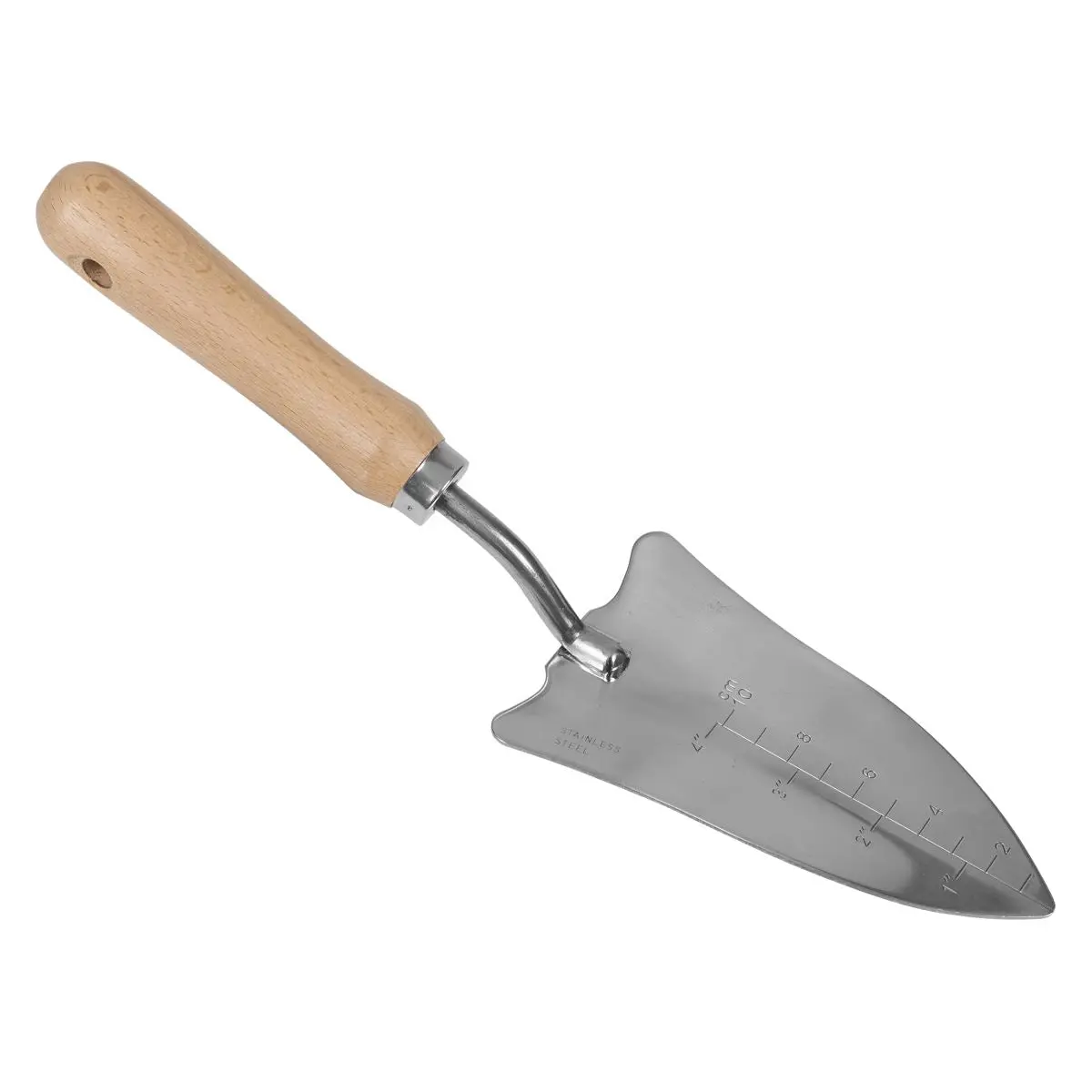 Sealey Premier Slim Head Trowel with Ash Handle & Stainless Steel Blade - Image 2