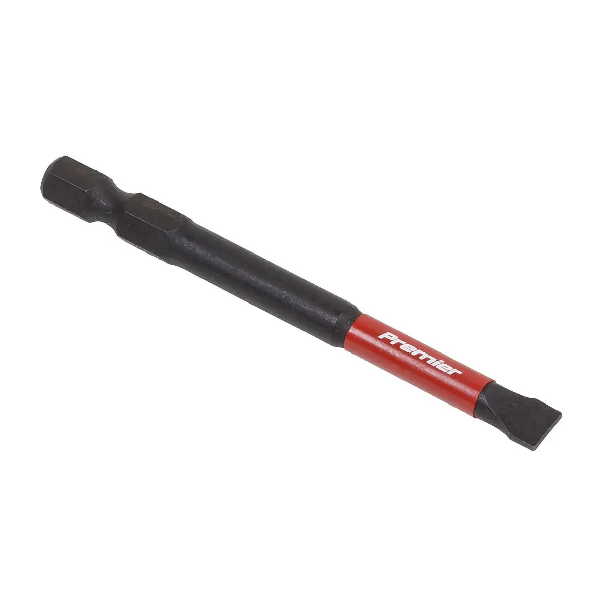 Sealey Premier Slotted 6.5mm Impact Power Tool Bits 75mm - 3pc - Image 3
