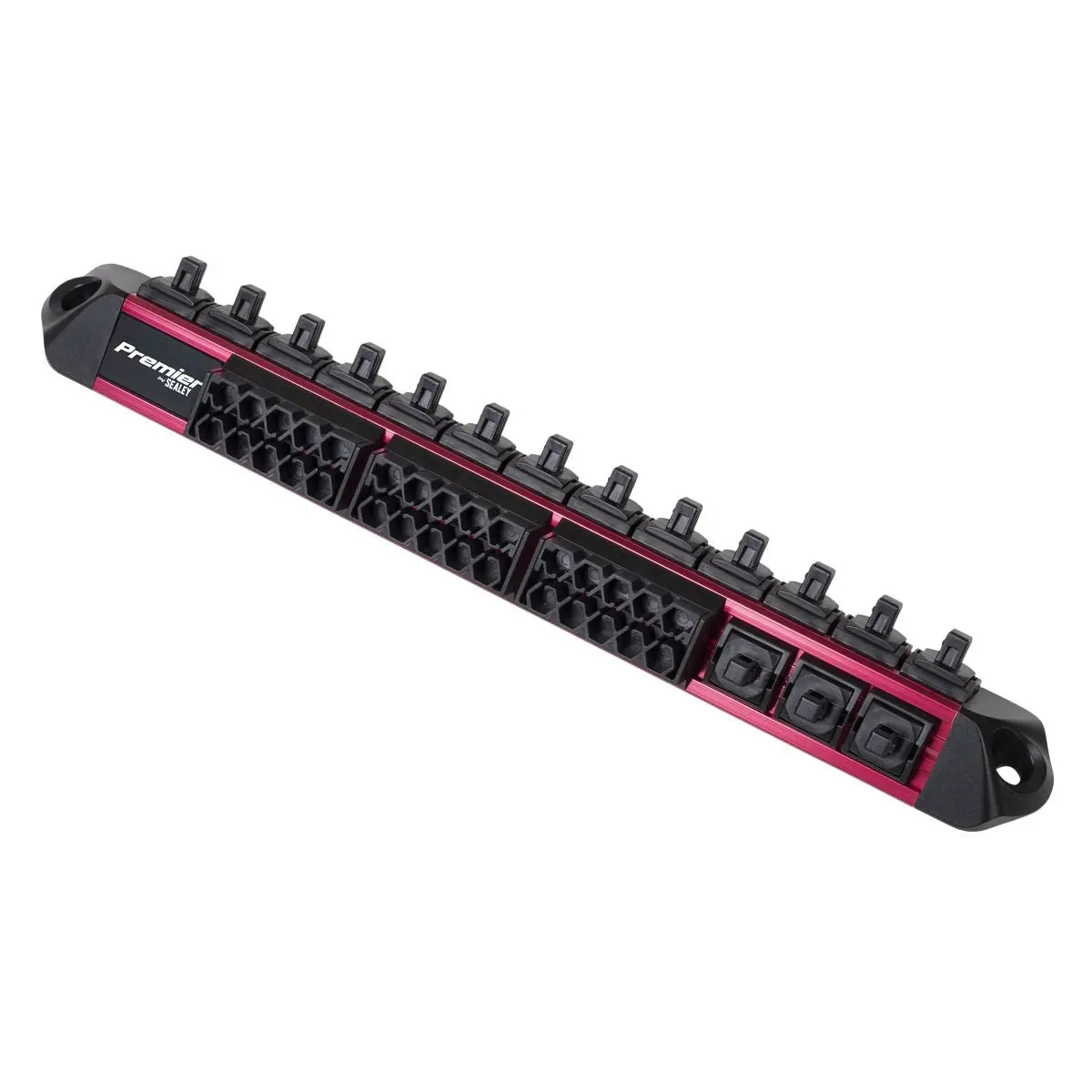 Sealey Premier Socket & Bit Retaining Rail 1/4"Sq Drive - Image 3