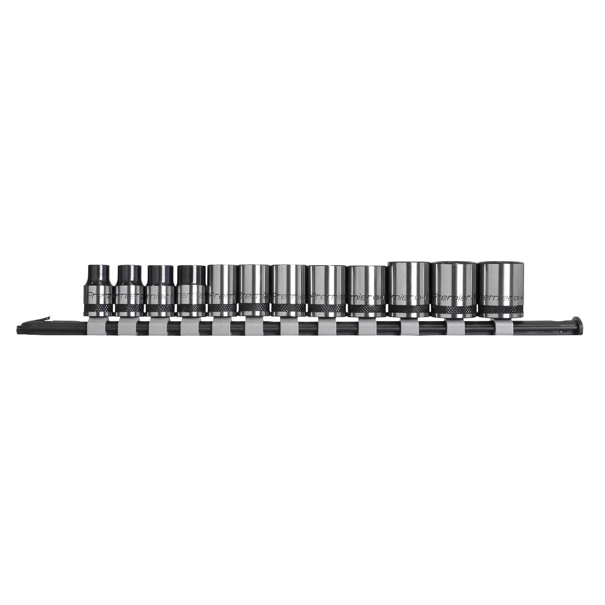 Sealey Premier Black Socket Set 12pc 3/8"Sq Drive Metric - Premier Black - Image 3